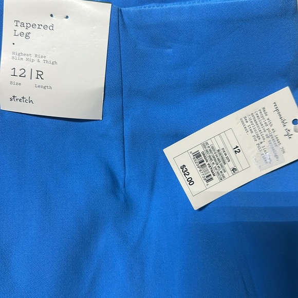 A New Day Women's Tapered High Rise Ankle Length Tailored Trousers - Picture 9 of 12